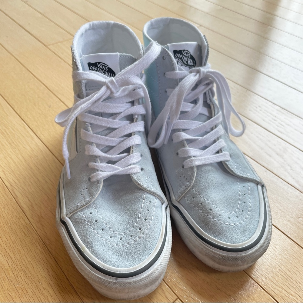 Vans Sk8-Hi Tapered Sneaker in Delicate Blue - Picture 2 of 7